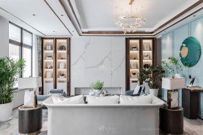 江蘇揚州現(xiàn)代輕奢別墅家具樣板間項目實景案例實景完工展示！